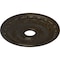 Ekena Millwork Jackson Ceiling Medallion (Fits Canopies up to 5 1/8"), 20"OD x 3 5/8"ID x 1"P, Stone Hearth Crackle CM20JASHC - alternate 5